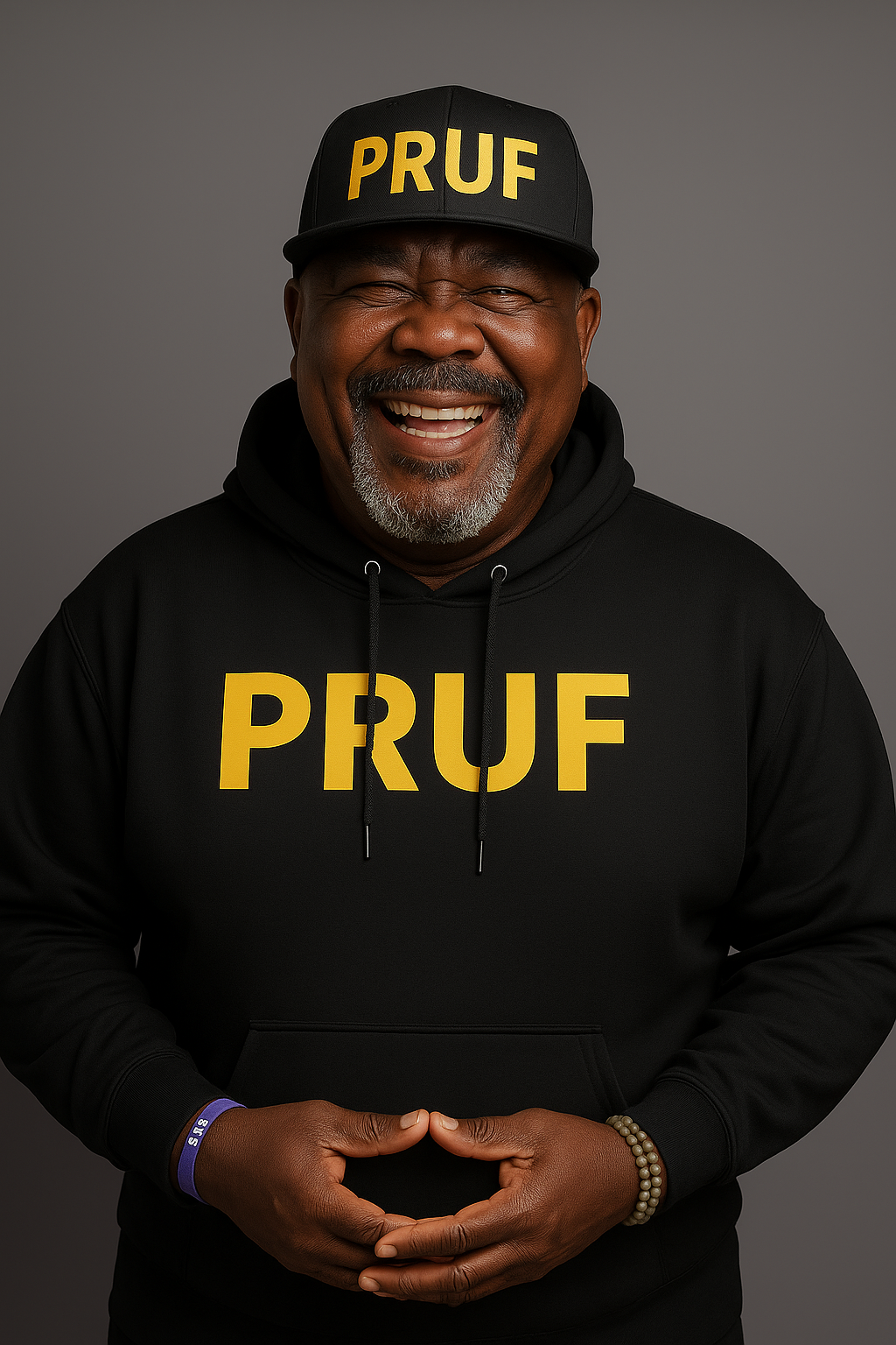 PRUF Black & Gold Hoodie